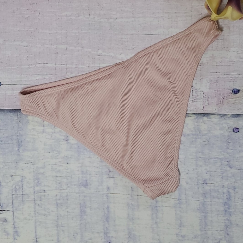 Hot Kiss Ribbed Bikini Bottom - Picture 3 of 6